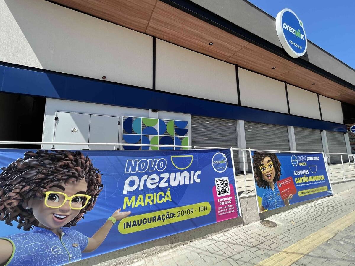 Fachada Prezunic Marica – Divulgacao